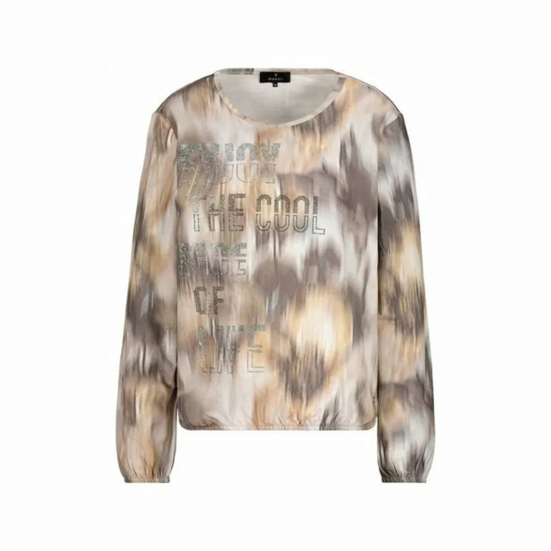 Monari Langarmshirt creme regular fit (1-tlg) günstig online kaufen