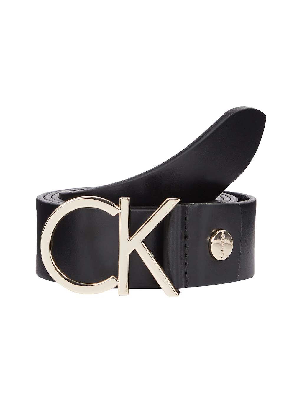 Calvin Klein Ledergürtel "CK ADJ.LOGO BELT 3.5CM" günstig online kaufen