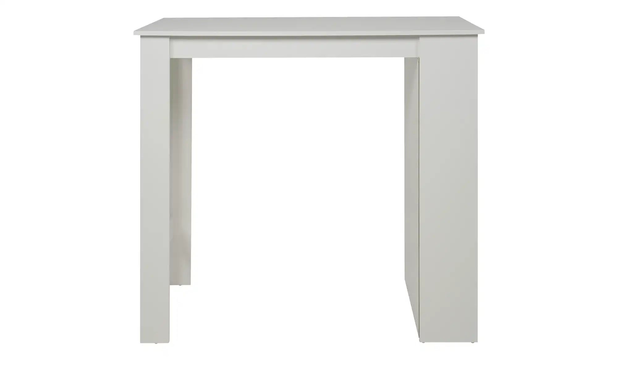 Bartisch  Oliver ¦ weiß ¦ Maße (cm): B: 60 H: 107 Tische > Bartische - Höff günstig online kaufen