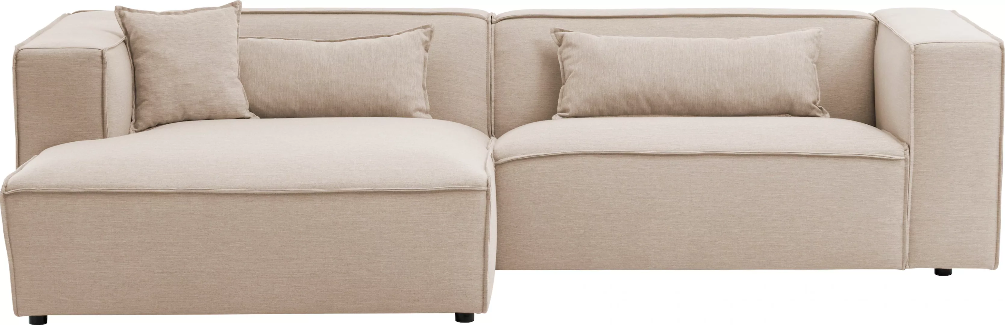 LeGer Home by Lena Gercke Ecksofa »PIARA mit Kedernaht in Cord oder Leineno günstig online kaufen