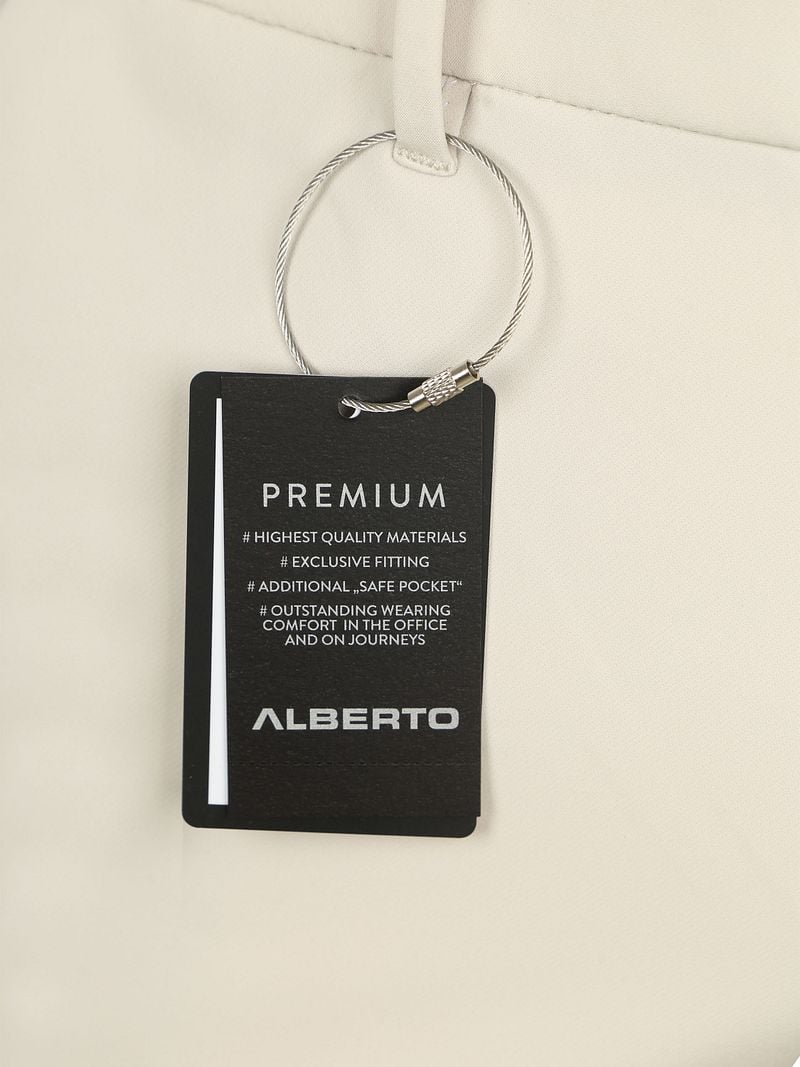 Alberto Move Performance Chinohose Off White - Größe W 36 - L 32 günstig online kaufen