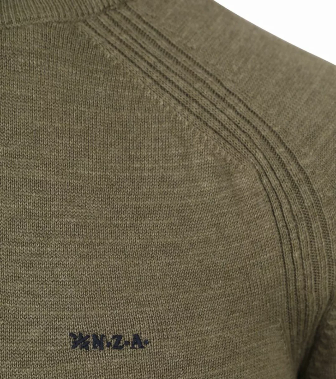NZA Half Zip Pullover Clive Grün - Größe 3XL günstig online kaufen