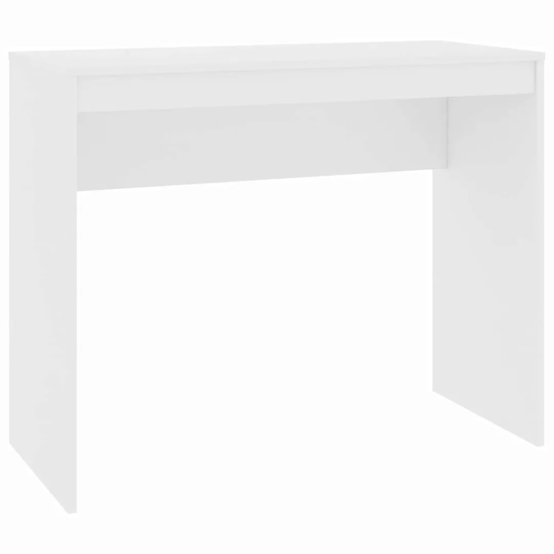 Schreibtisch Weiß 90ã40ã72 Cm Spanplatte günstig online kaufen