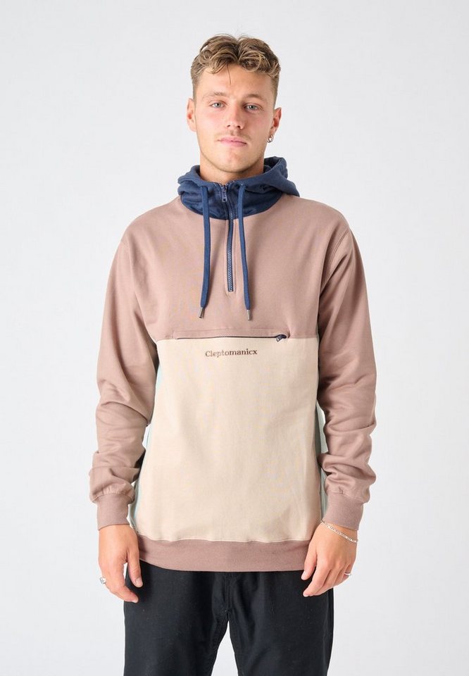 Cleptomanicx Kapuzensweatshirt "Hooded Block", im lässigen Color-Blocking-S günstig online kaufen