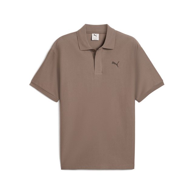 PUMA Poloshirt PREMIUM ESS Relaxed Jacquard Poloshirt Erwachsene günstig online kaufen