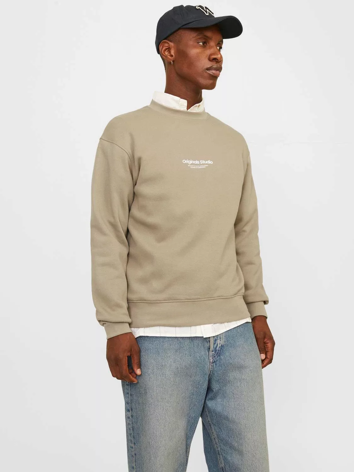 Jack & Jones Sweatshirt JORVESTERBRO SWEAT CREW NECK NOOS günstig online kaufen