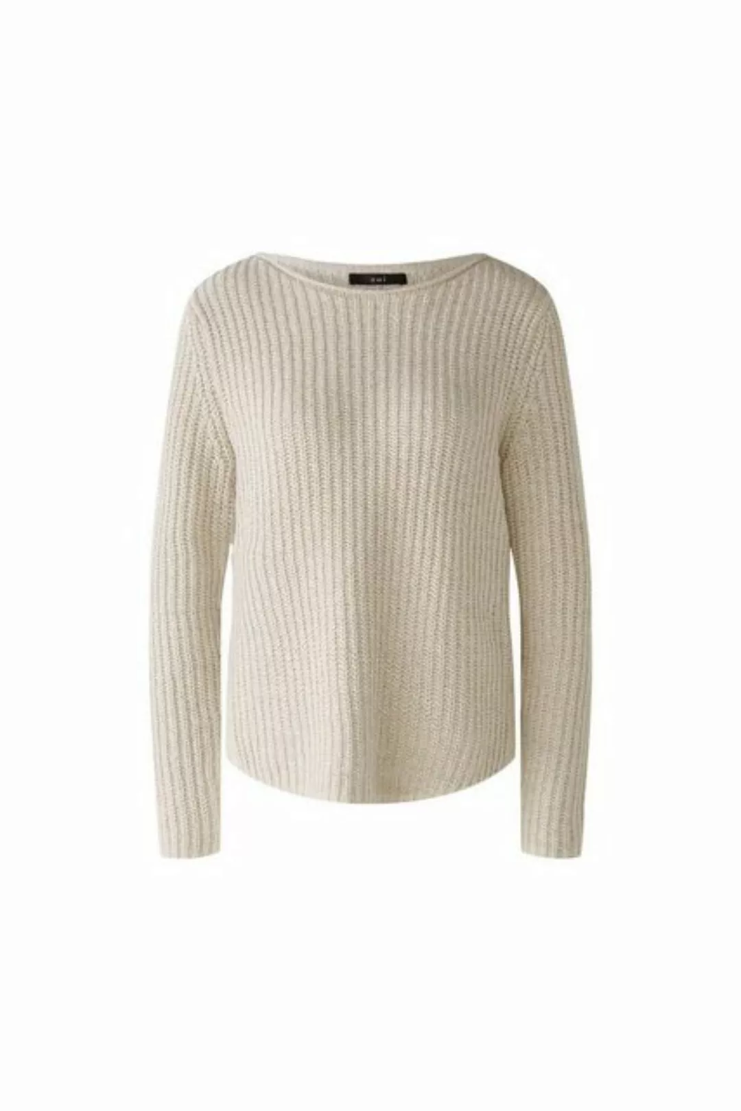 Oui Sweatshirt Pullover, lt camel white günstig online kaufen