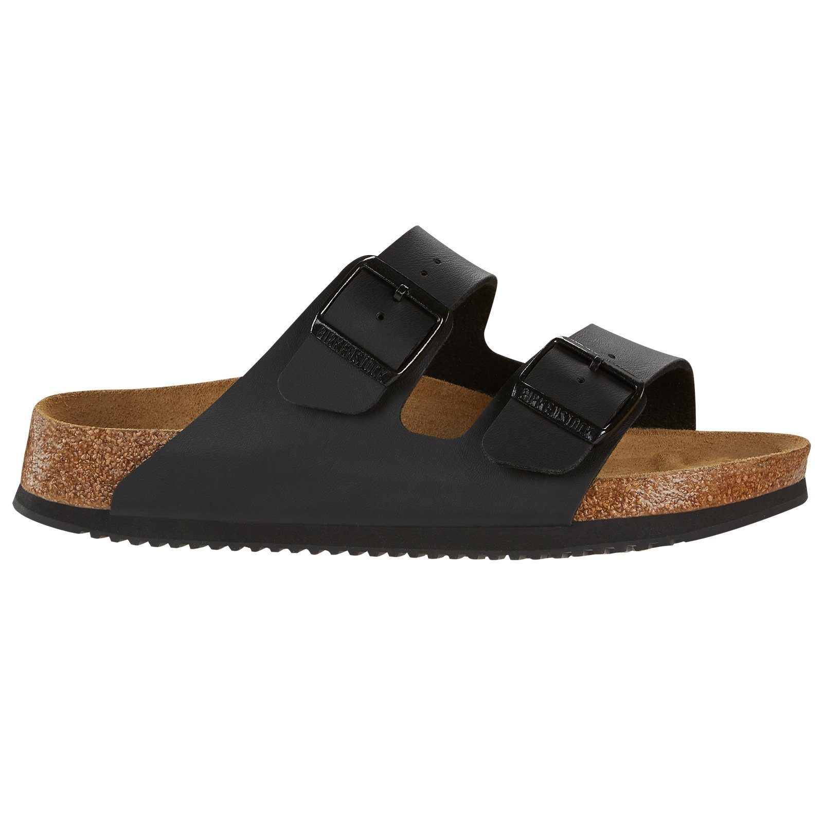 Birkenstock Sandale Arizona, Superlauf, Birko-Flor, schwarz günstig online kaufen