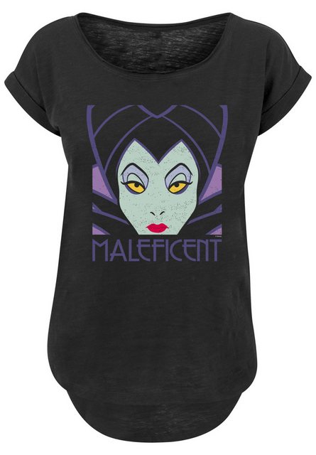 F4NT4STIC T-Shirt "Long Cut T-Shirt Disney Maleficent Cropped Head", Damen, günstig online kaufen