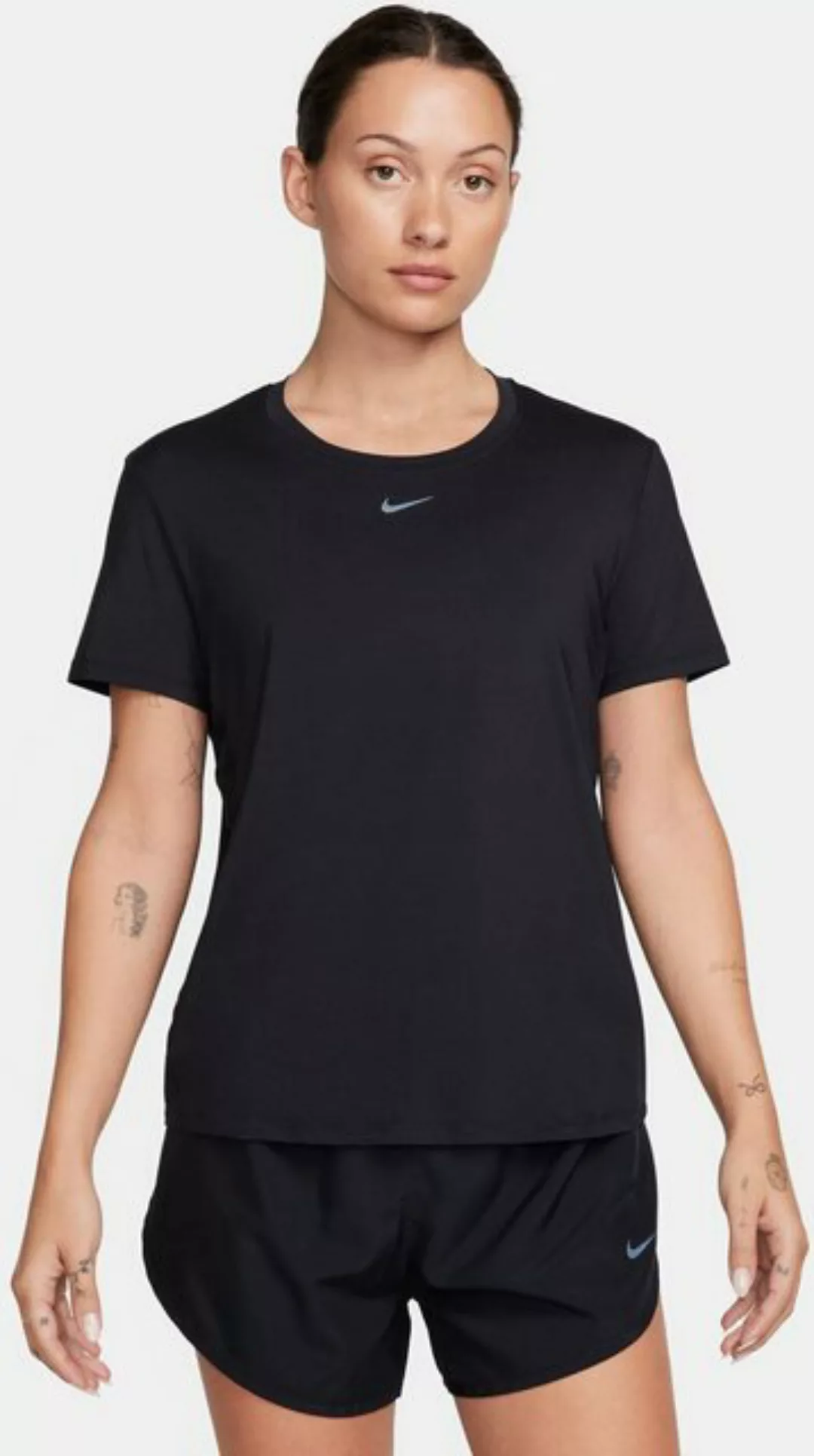 Nike Kurzarmshirt W NK ONE CLASSIC DF SS TOP BLACK/BLACK günstig online kaufen