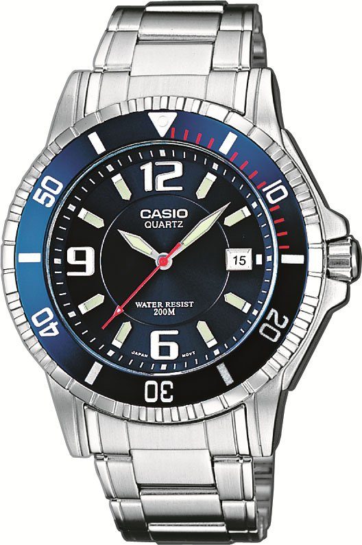 CASIO TIMELESS COLLECTION Quarzuhr MTD-1053D-2AVES, Armbanduhr, günstig online kaufen