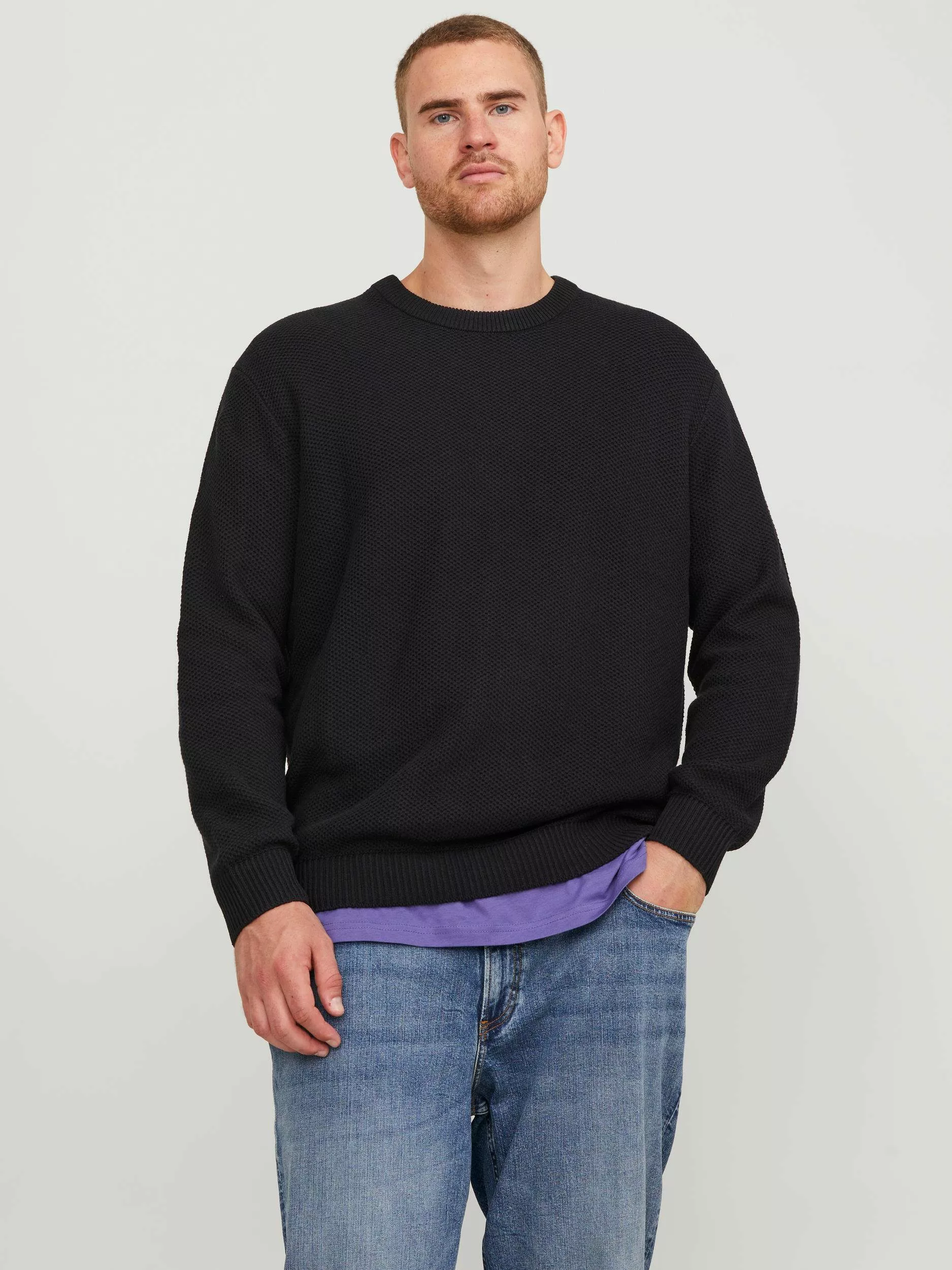 Jack & Jones PlusSize Rundhalspullover JORBRODY günstig online kaufen