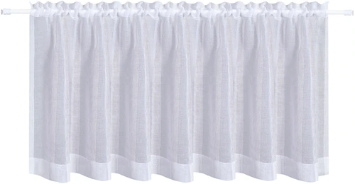 Gerster Scheibengardine »Elke«, (1 St.), HxB: 50x140, mit Streifen Design günstig online kaufen