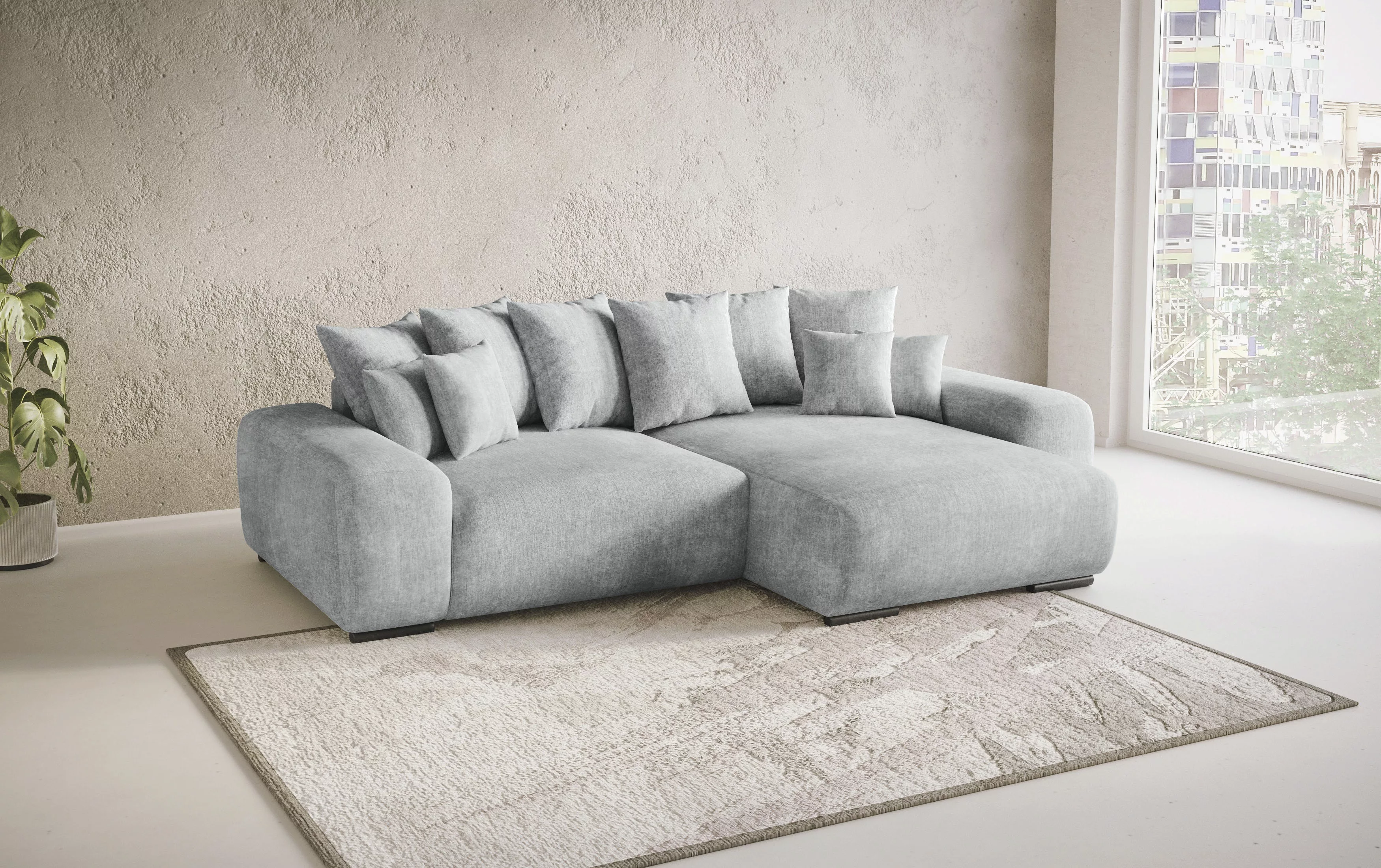 Mr. Couch Ecksofa »Sundance L-Form«, Dauerschläfer mit EasyBett-Schlaffunkt günstig online kaufen