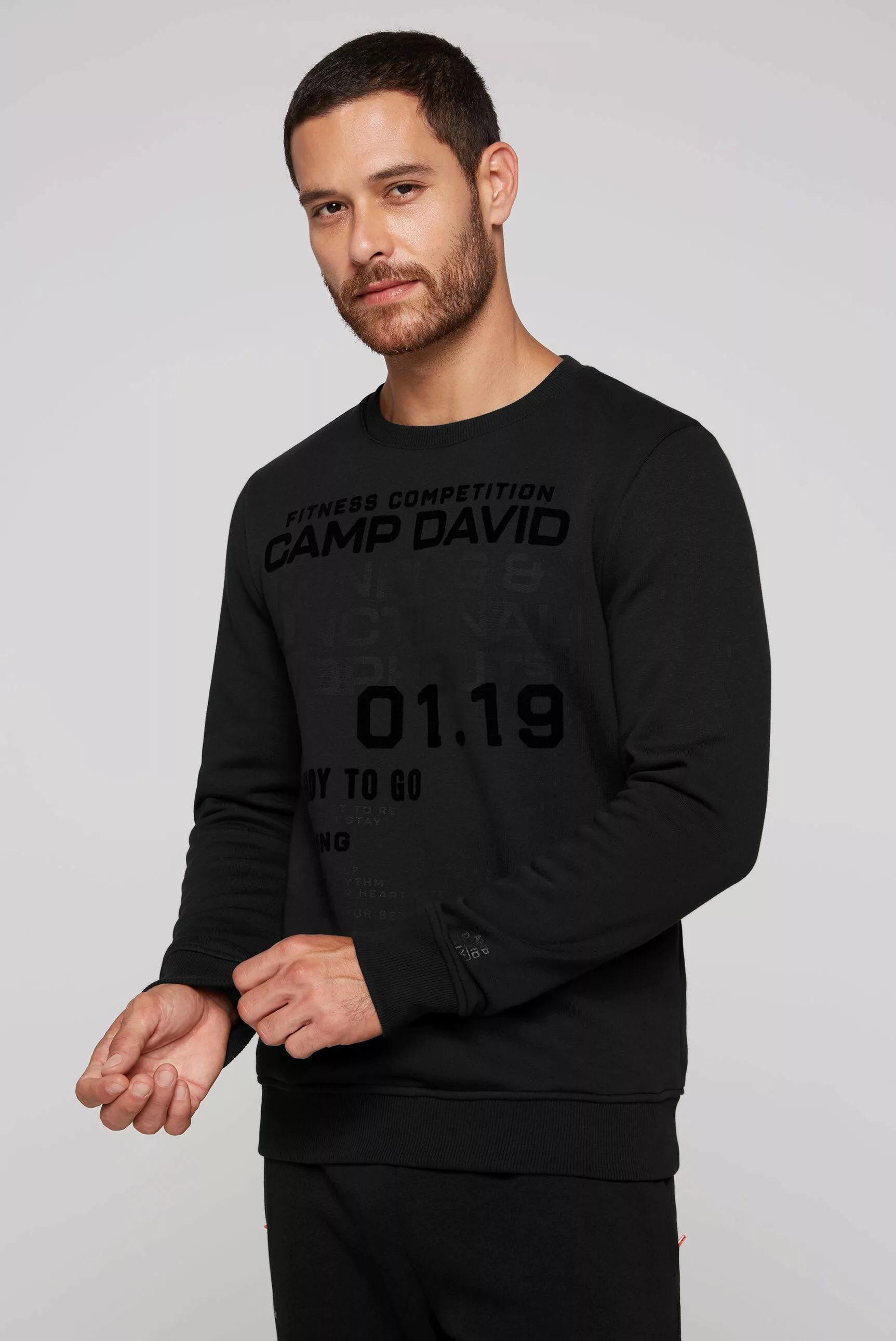 CAMP DAVID Sweater, mit Baumwolle günstig online kaufen