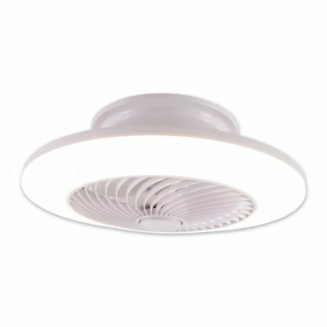 Näve Leuchten "LED Deckenleuchte mit Ventilator ""Adoranto"" d: 55cm" weiß günstig online kaufen
