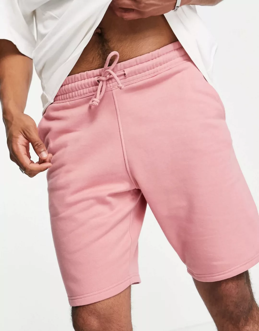 New Look – Rosa Jersey-Shorts günstig online kaufen