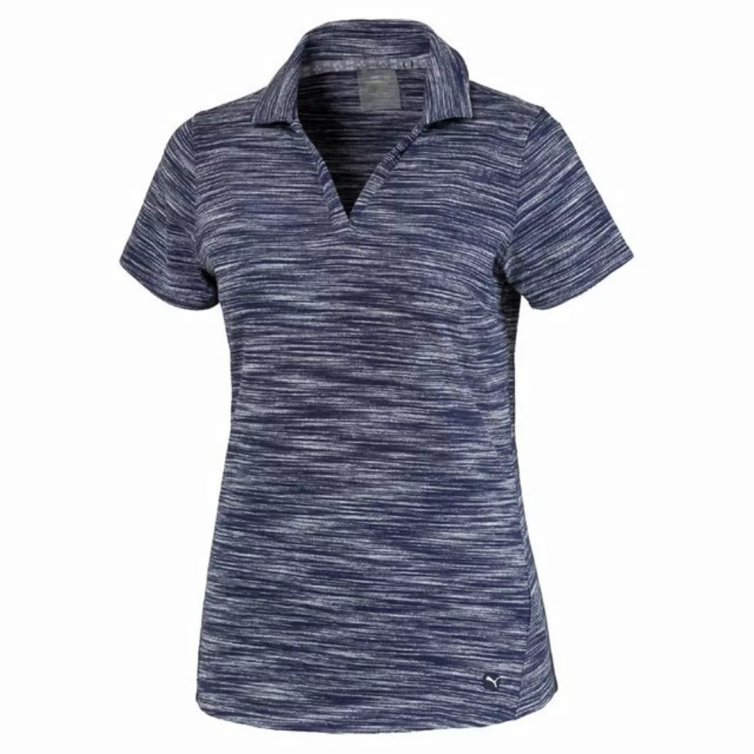 PUMA Poloshirt Puma Golf Polo Heather Slub Navy Damen günstig online kaufen