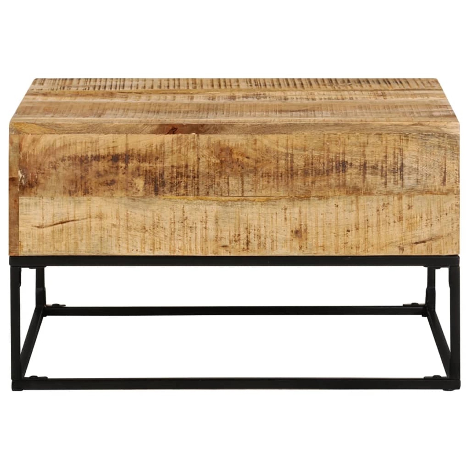 vidaXL Couchtisch 68x68x41 cm Raues Mangoholz günstig online kaufen