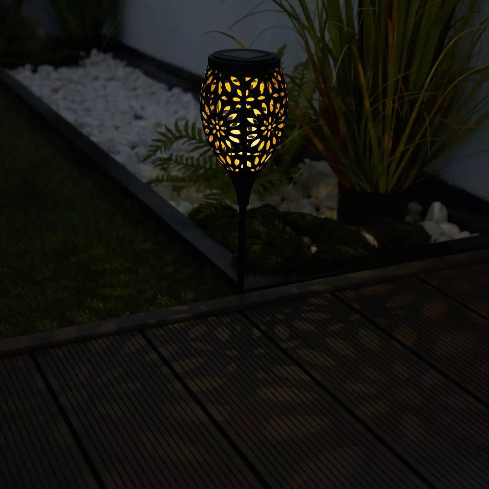 Pauleen LED Gartenleuchte "Sunshine Flower", Leuchtmittel LED-Modul  LED fe günstig online kaufen