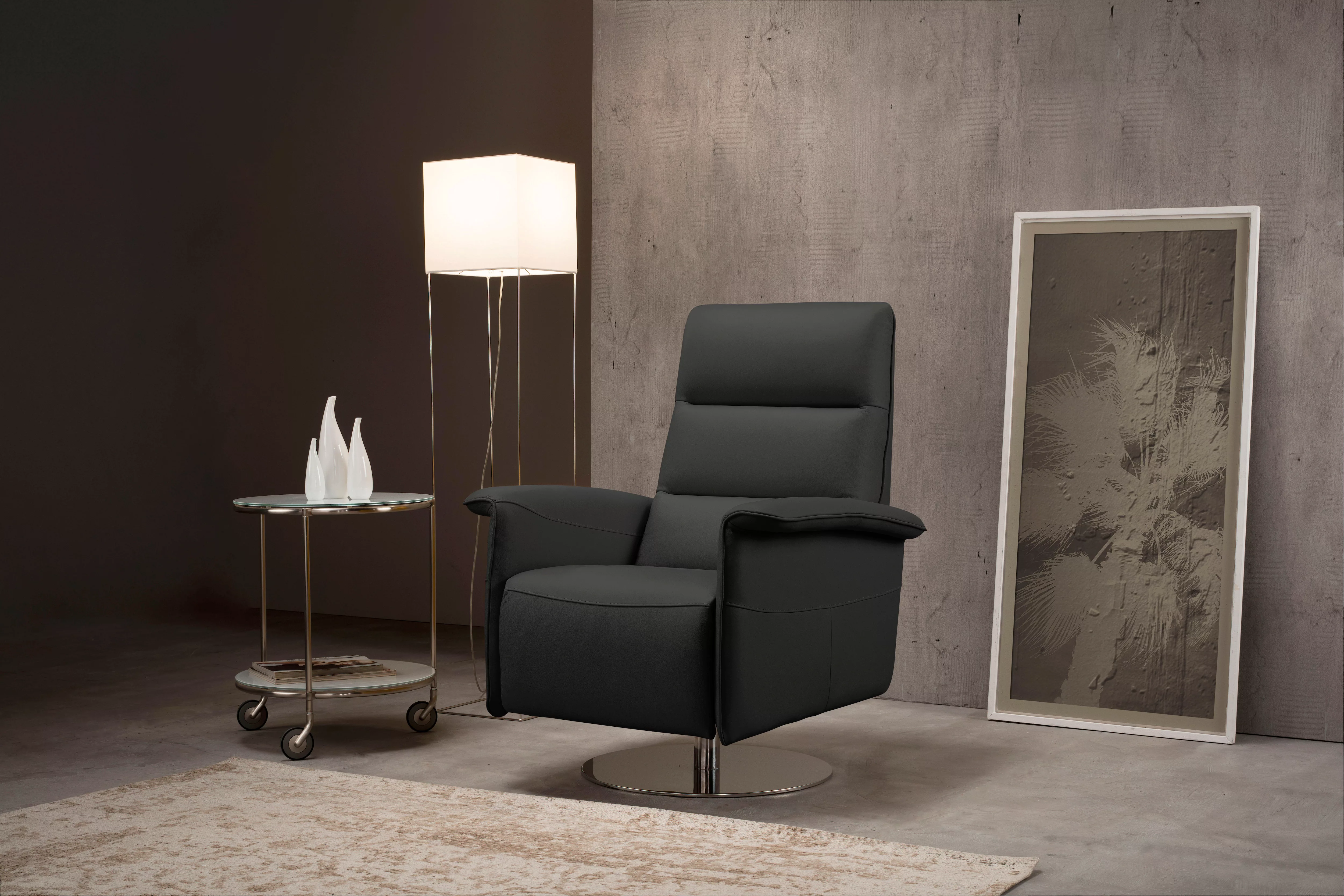 Egoitaliano Sessel »Kelly Designsessel«, drehbar, manuelle Relaxfunktion mi günstig online kaufen