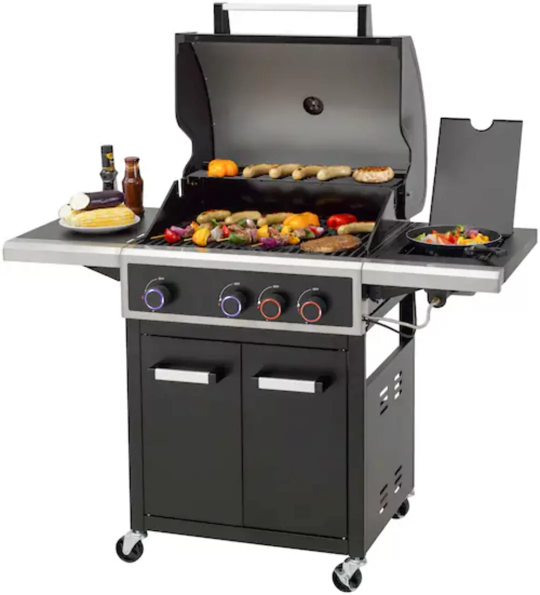 Tepro Gasgrill "Seattle 3 PLUS", BxTxH: 128x63x114 cm günstig online kaufen