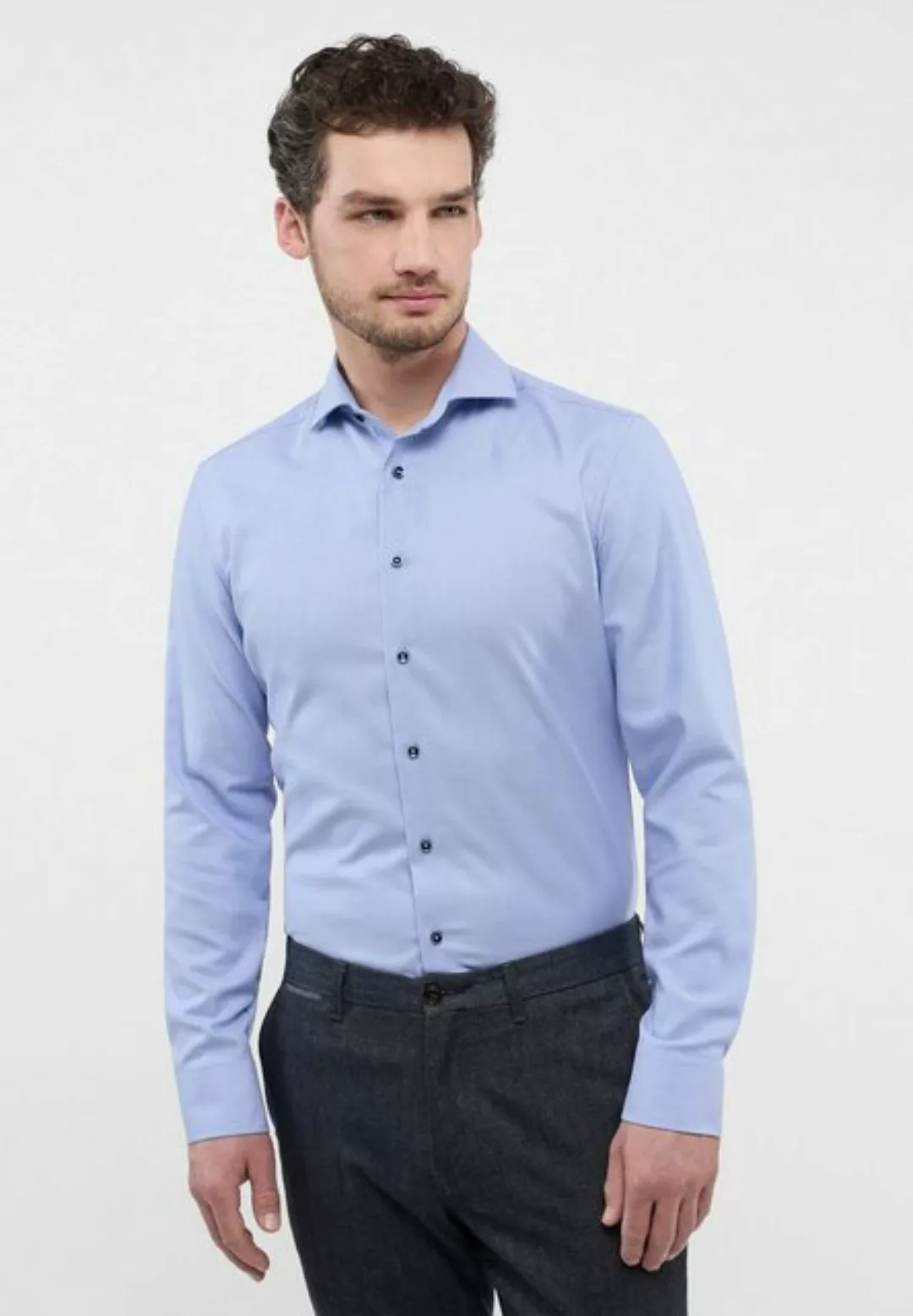 Eterna Langarmhemd SLIM FIT günstig online kaufen