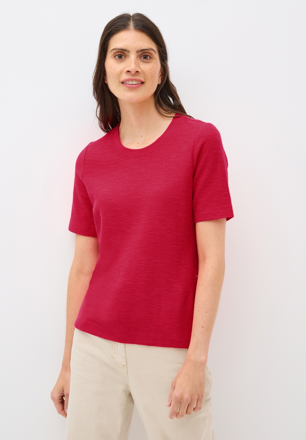Cecil T-Shirt, mit Knopf Details günstig online kaufen