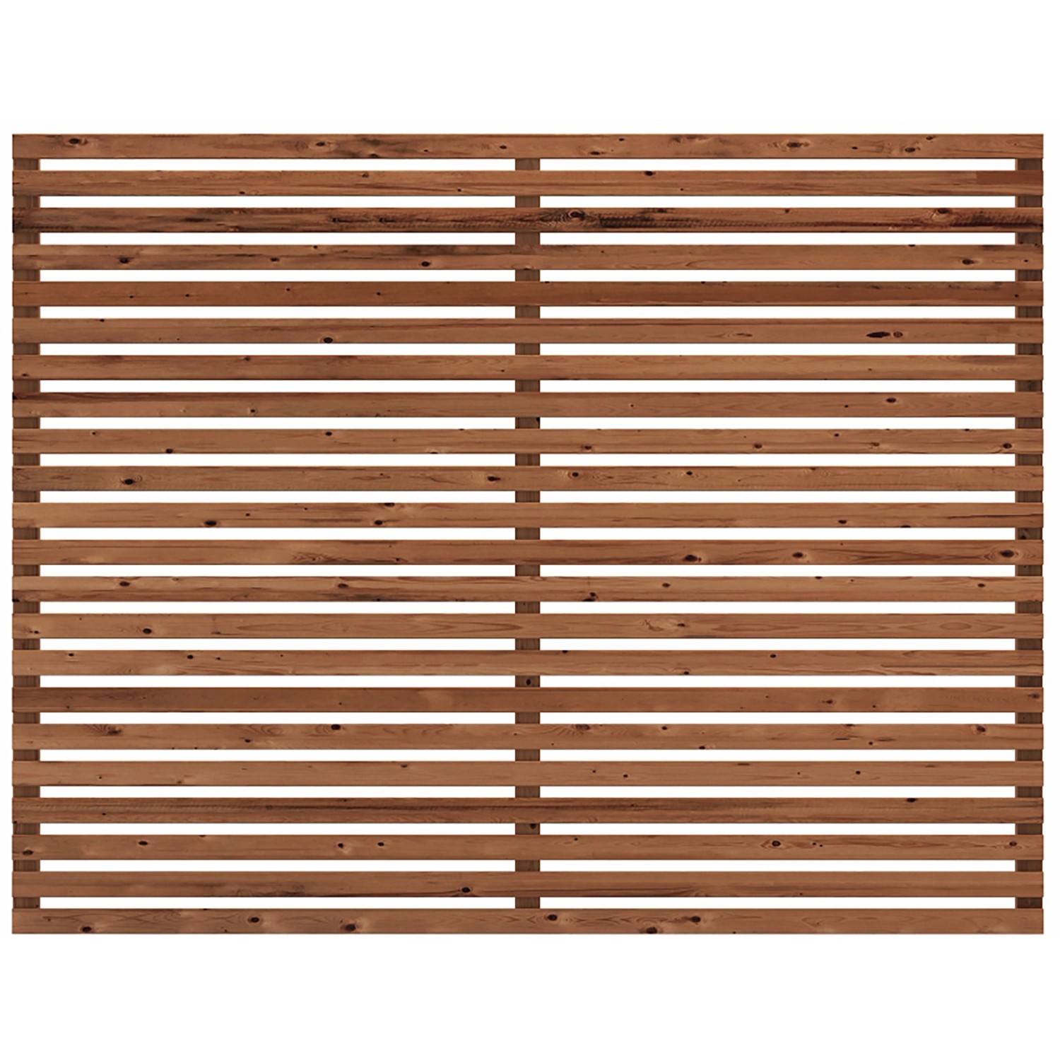 Plus Holz  Sichtschutzzaun Tokyo ThermoWood® 180 cm x 140 cm günstig online kaufen