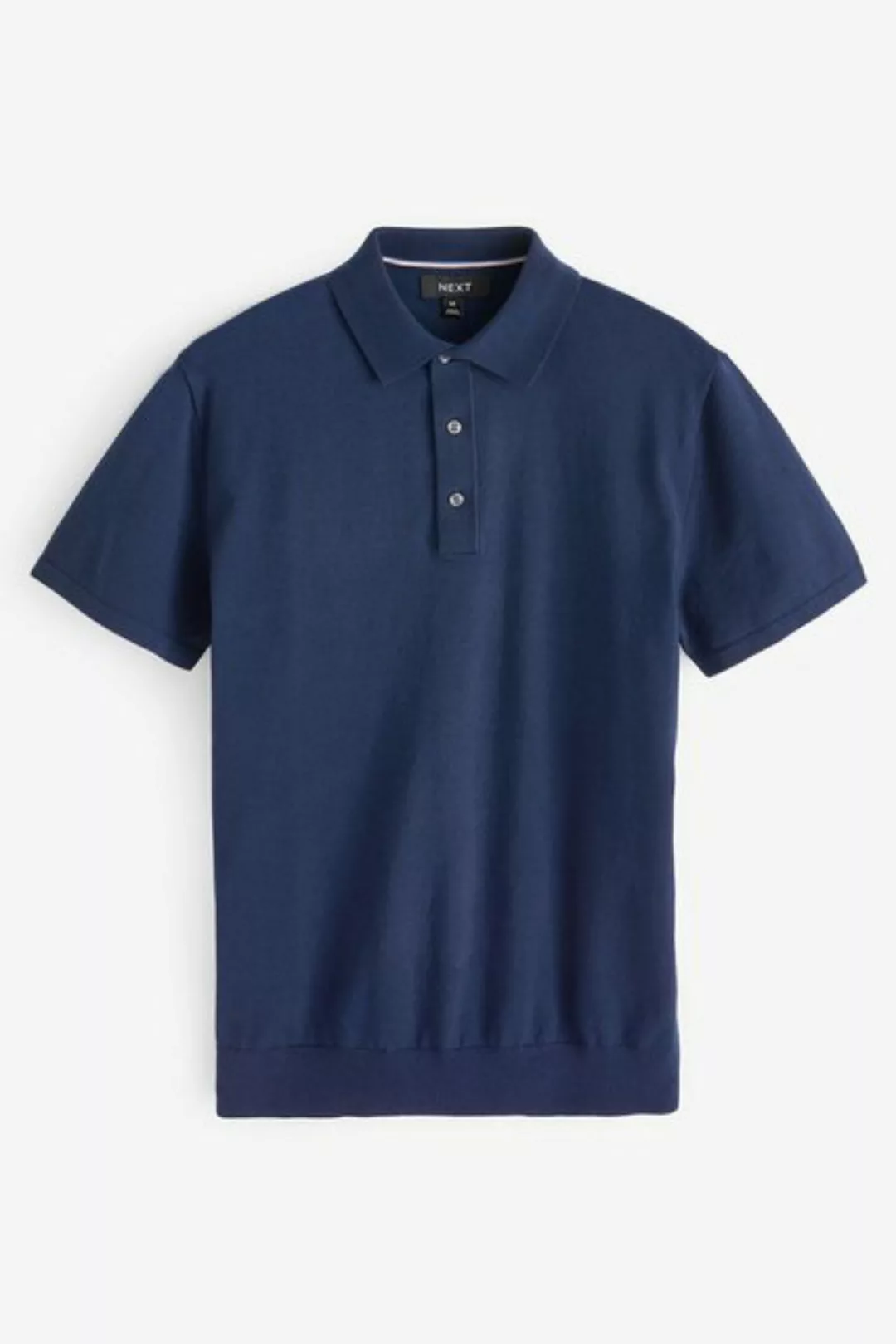 Next Polokragenpullover Slim Fit Poloshirt aus Strick (1-tlg) günstig online kaufen
