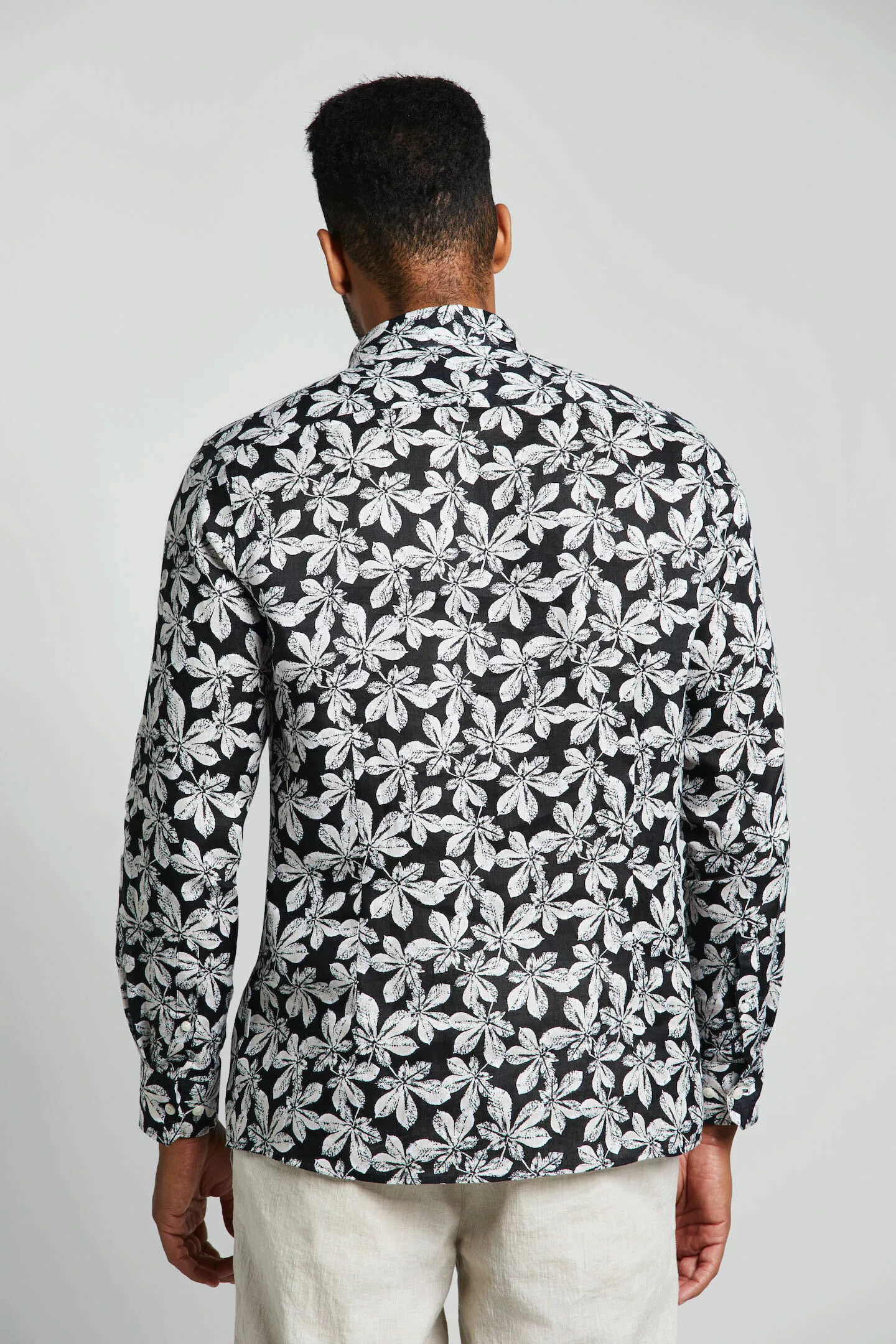 bugatti Langarmhemd, aus luftig-leichtem Leinen günstig online kaufen