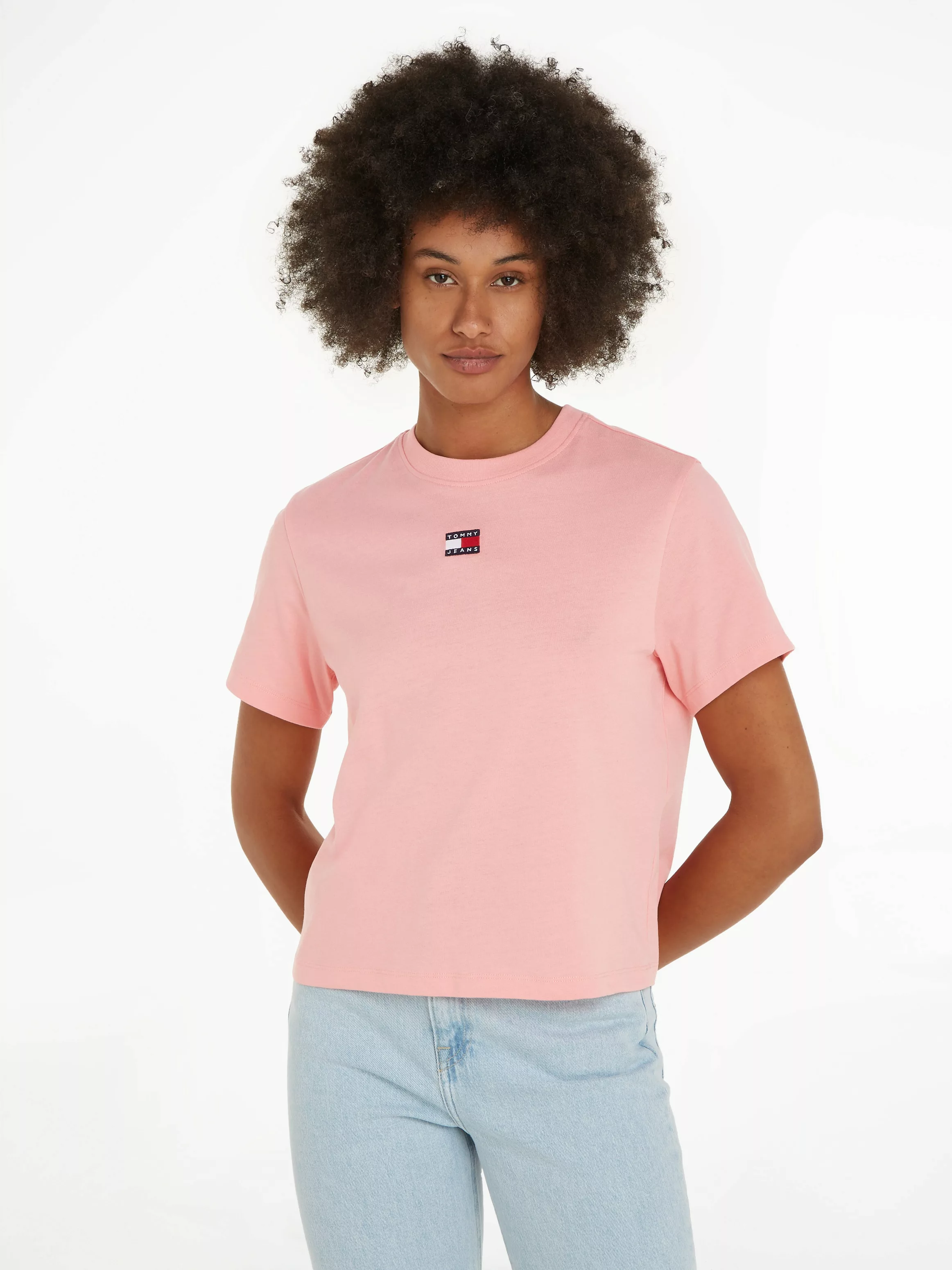Tommy Jeans Curve T-Shirt "TJW BXY BADGE TEE EXT" günstig online kaufen