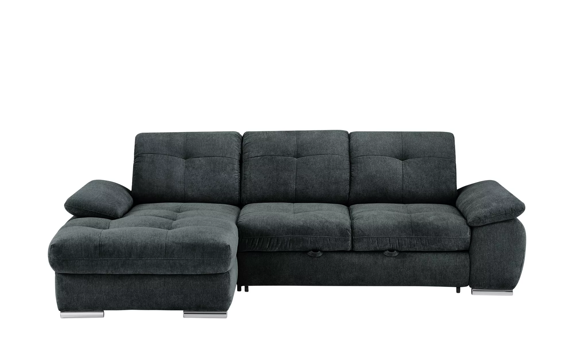 Ecksofa - schwarz - 103 cm - Polstermöbel > Sofas > Ecksofas - Möbel Kraft günstig online kaufen