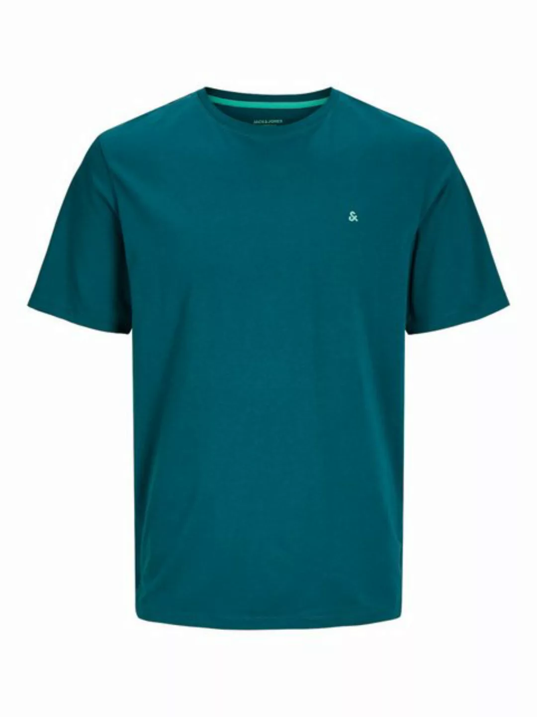 Jack & Jones Rundhalsshirt JJEPAULOS TEE SS CREW NECK NOOS mit Logo Sticker günstig online kaufen