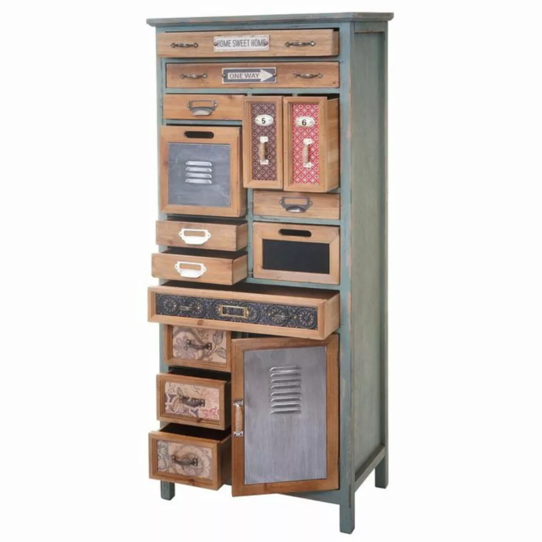 MCW Apothekerschrank MCW-A43-138 14 Schubladen, mit Staufach, Shabby-Look, günstig online kaufen