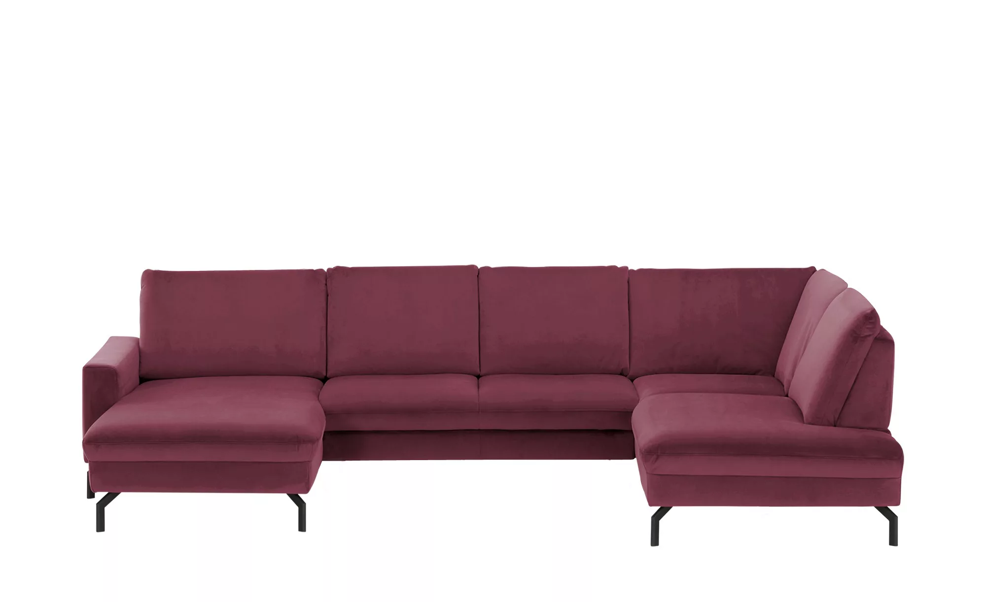 meinSofa Wohnlandschaft  Grace ¦ lila/violett ¦ Maße (cm): B: 332 H: 89 T: günstig online kaufen