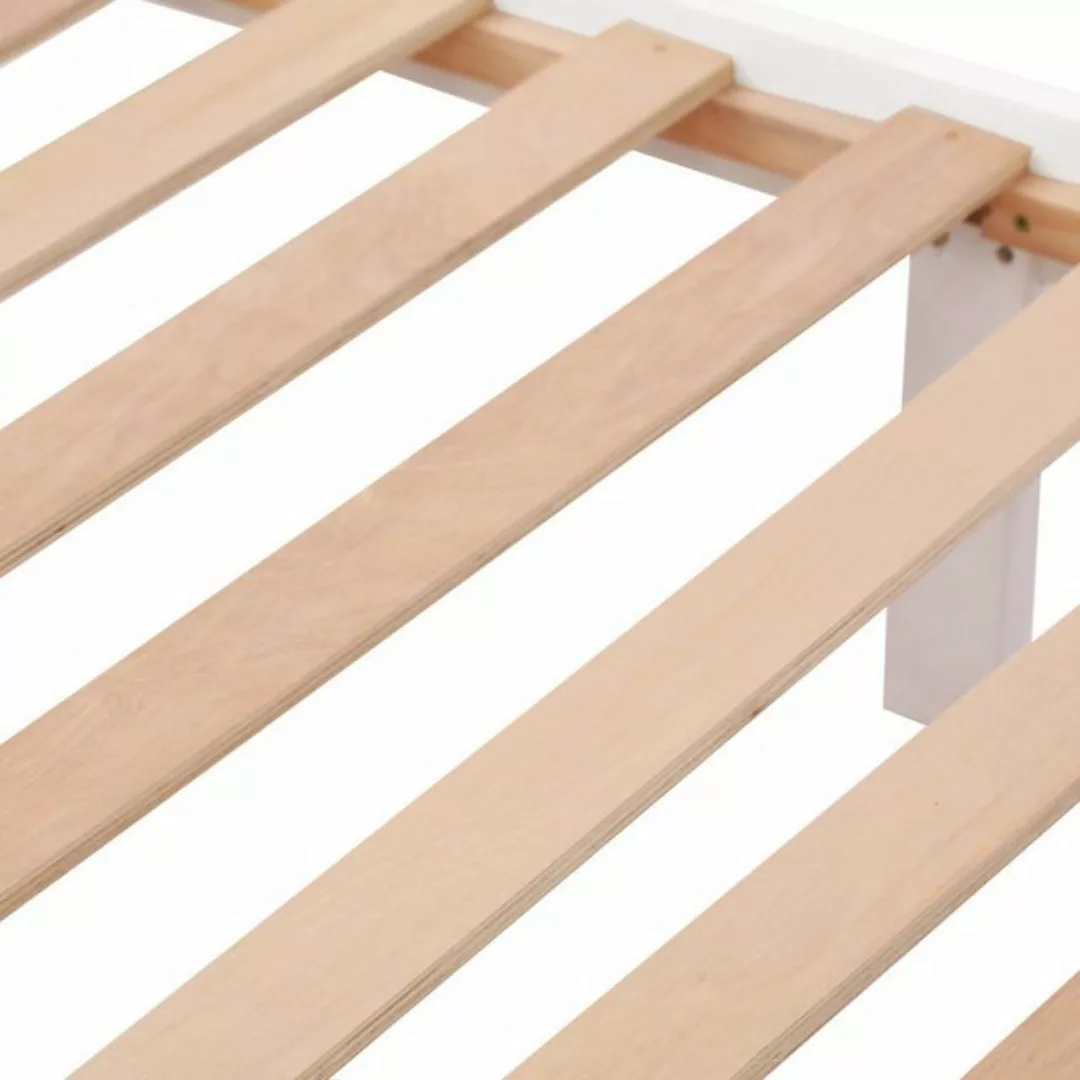 OKWISH Holzbett mit Schubladen zur Aufbewahrung, Rahmen aus Kiefernholz (Ki günstig online kaufen