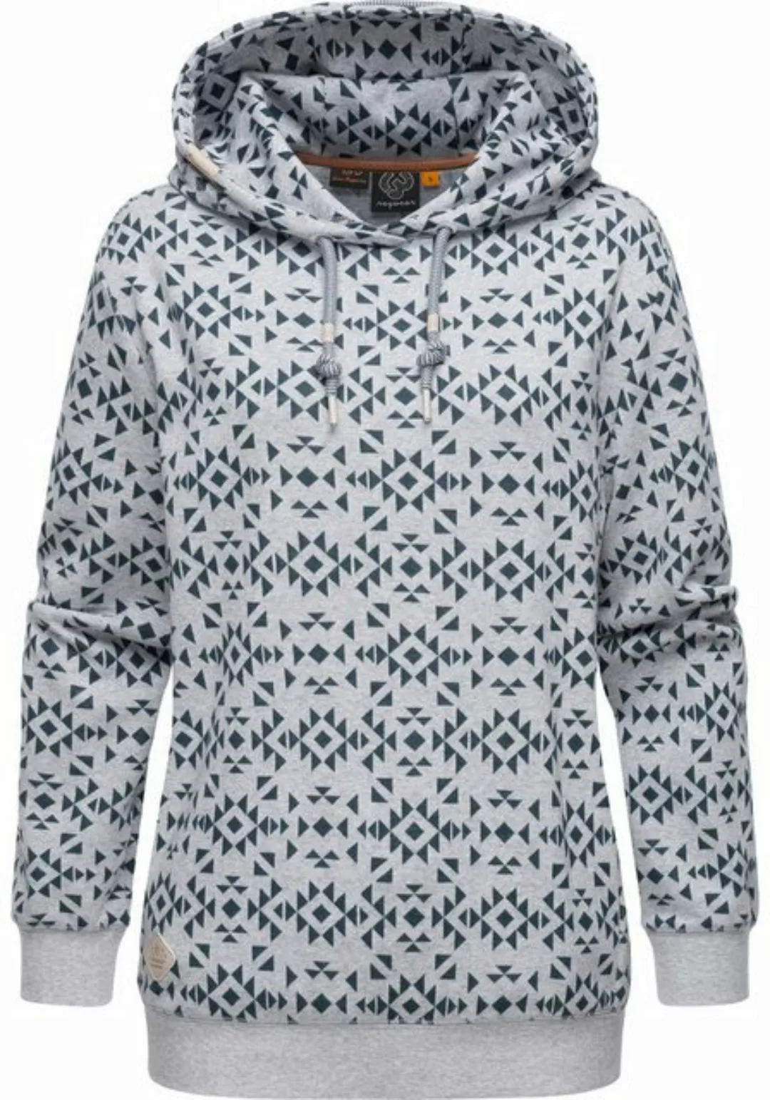 Ragwear Hoodie Cinda modischer Kapuzenpullover mit hohem Kragen günstig online kaufen