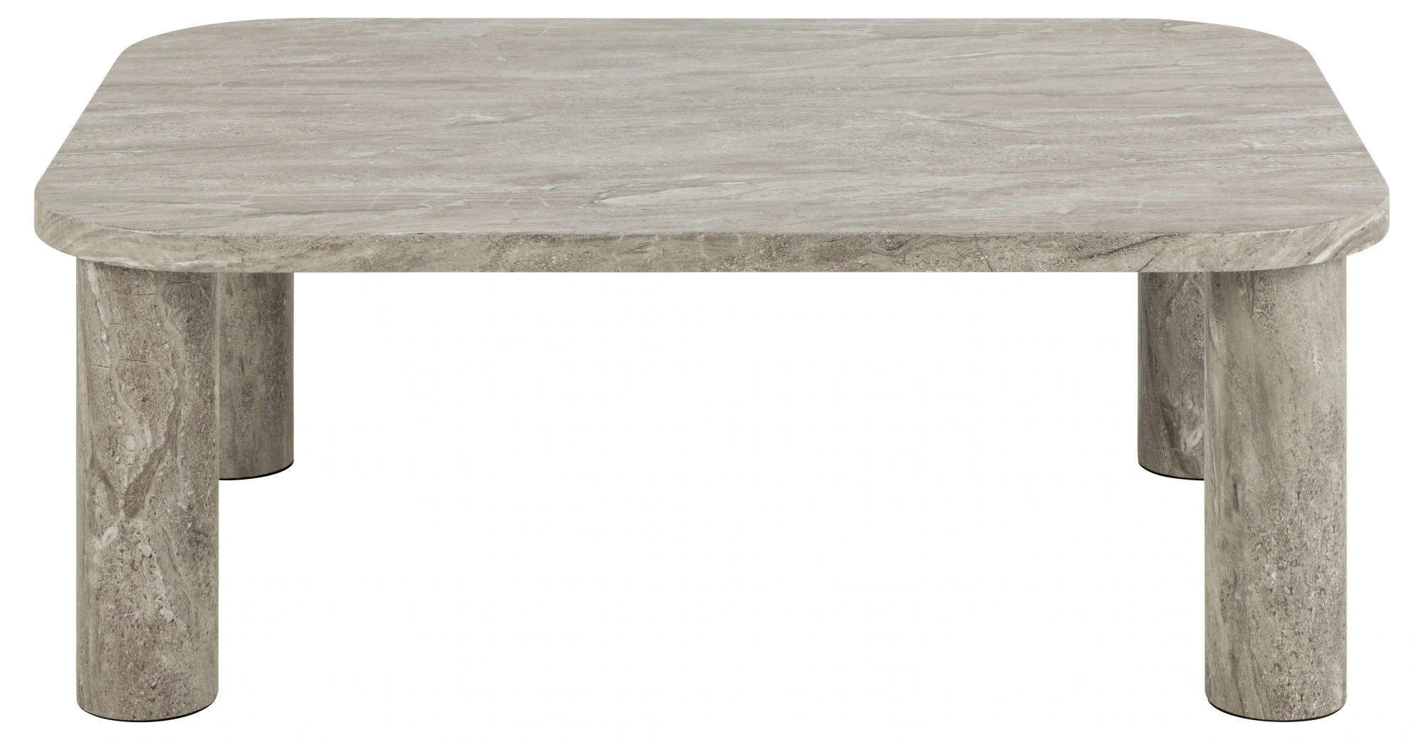 ACTONA GROUP Couchtisch "Solano", Couchtisch, grau Mamor River rau Papier, günstig online kaufen