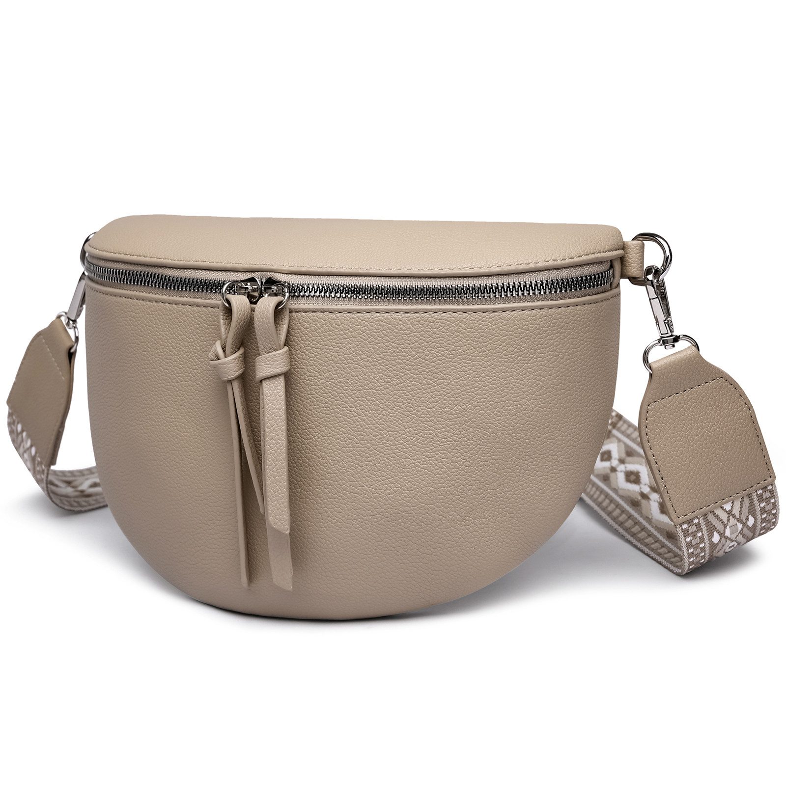Fomax Bauchtasche aus Kunstleder, Damen Umhängetasche, günstig online kaufen