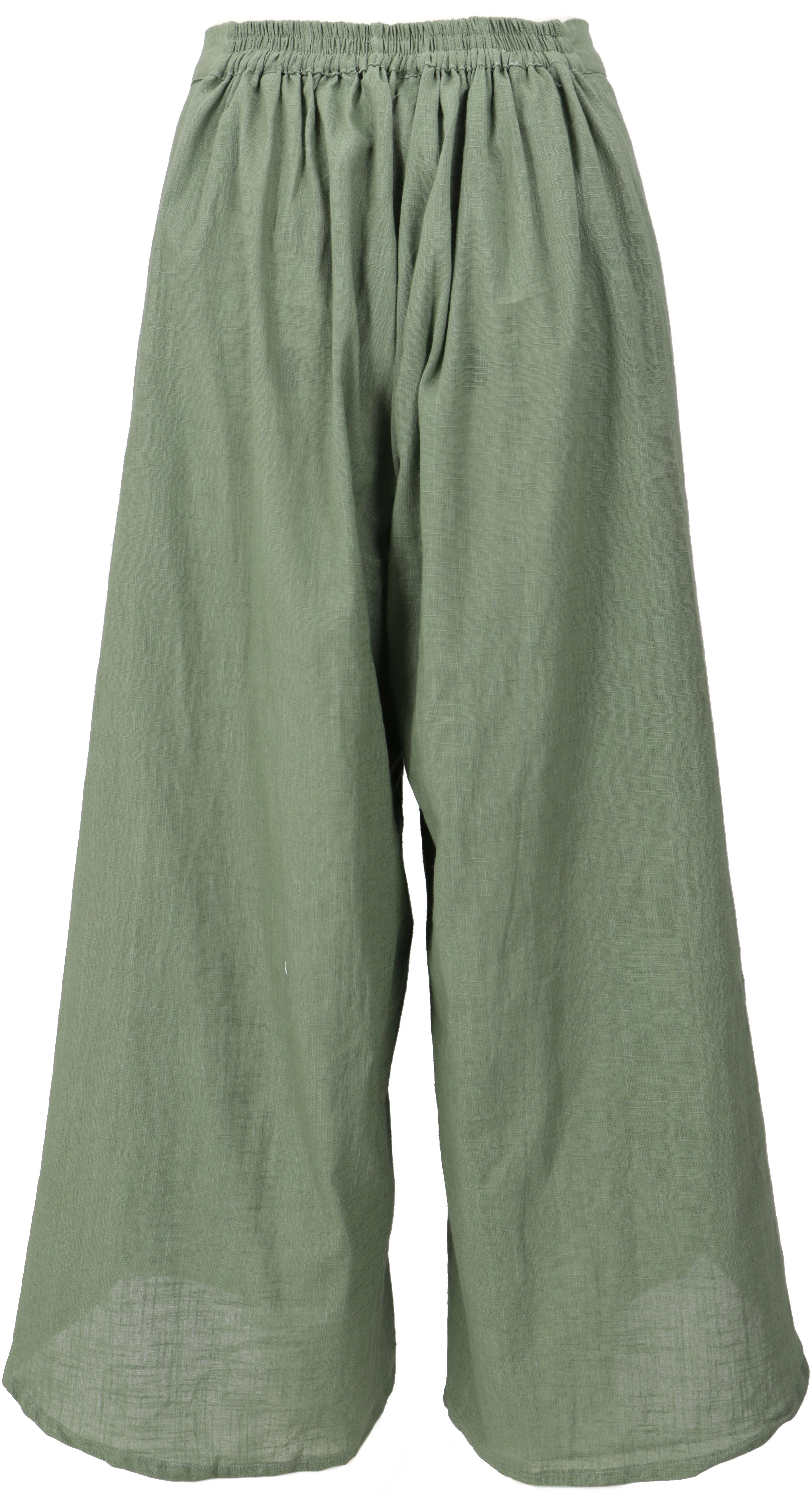 Guru-Shop Relaxhose Palazzohose, Boho Hosenrock, offene günstig online kaufen