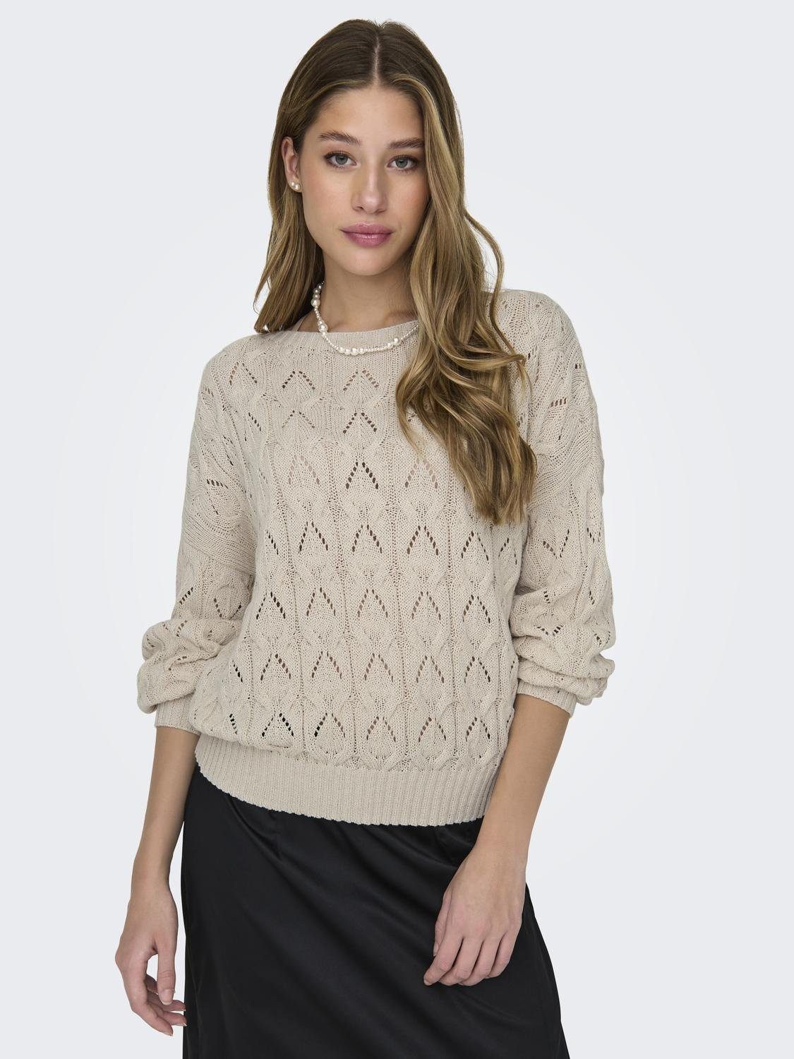 ONLY Strickpullover ONLBRYNN LIFE STRUCTURE L/S günstig online kaufen