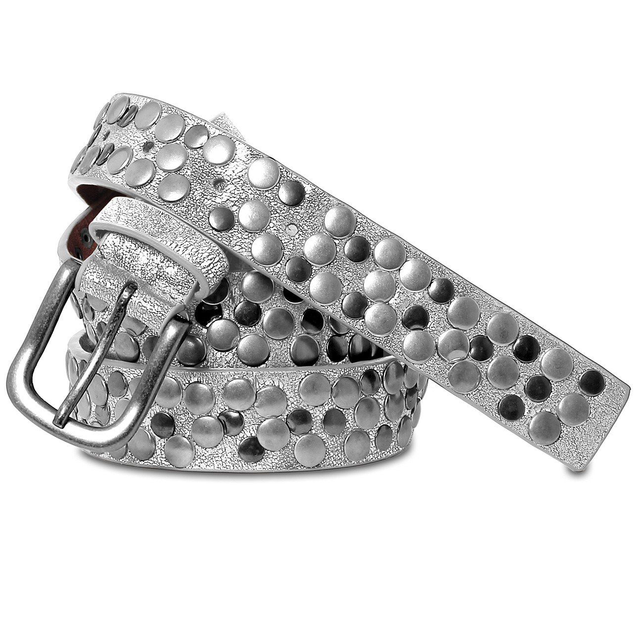 Caspar Nietengürtel GU224 schmaler Damen Vintage günstig online kaufen
