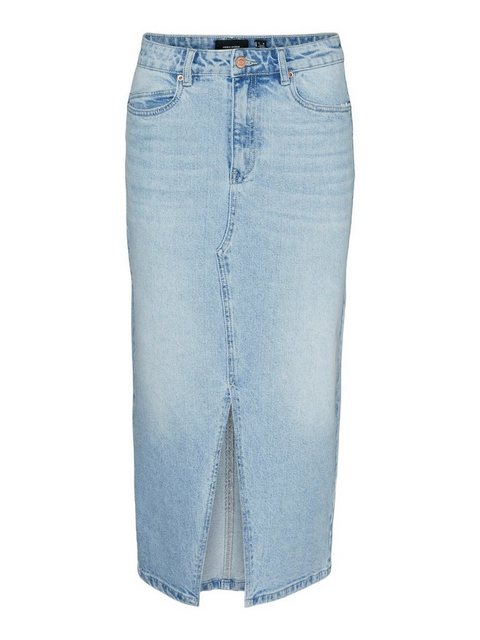 Vero Moda Maxirock VMVERI HR CALF DENIM SKIRT GA NOOS günstig online kaufen