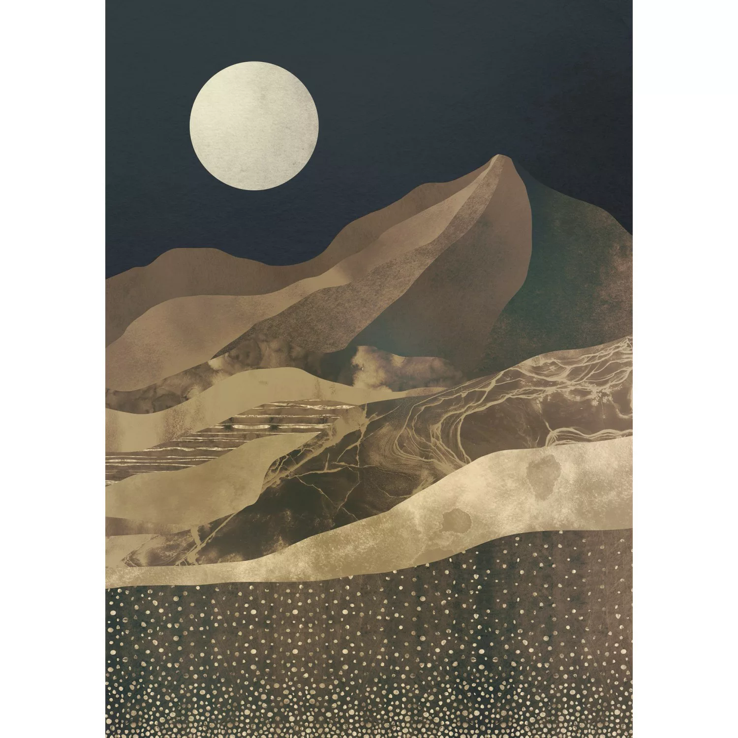 KOMAR Vlies Fototapete - Mountain Spike - Größe 200 x 280 cm mehrfarbig günstig online kaufen