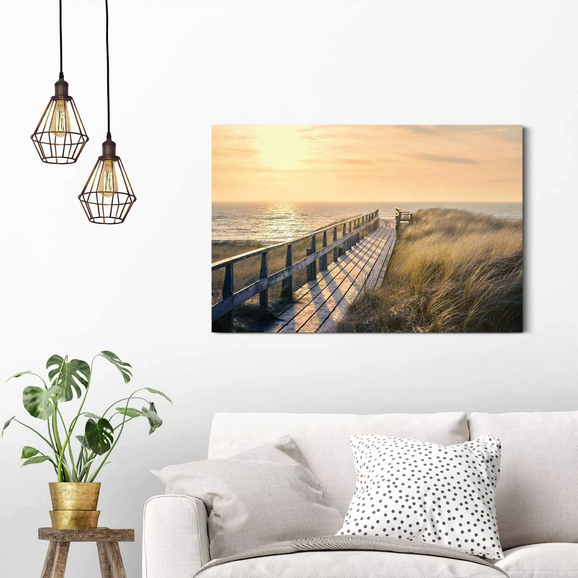 Reinders Deco-Panel "Weg zum Strand", 90/60 cm günstig online kaufen