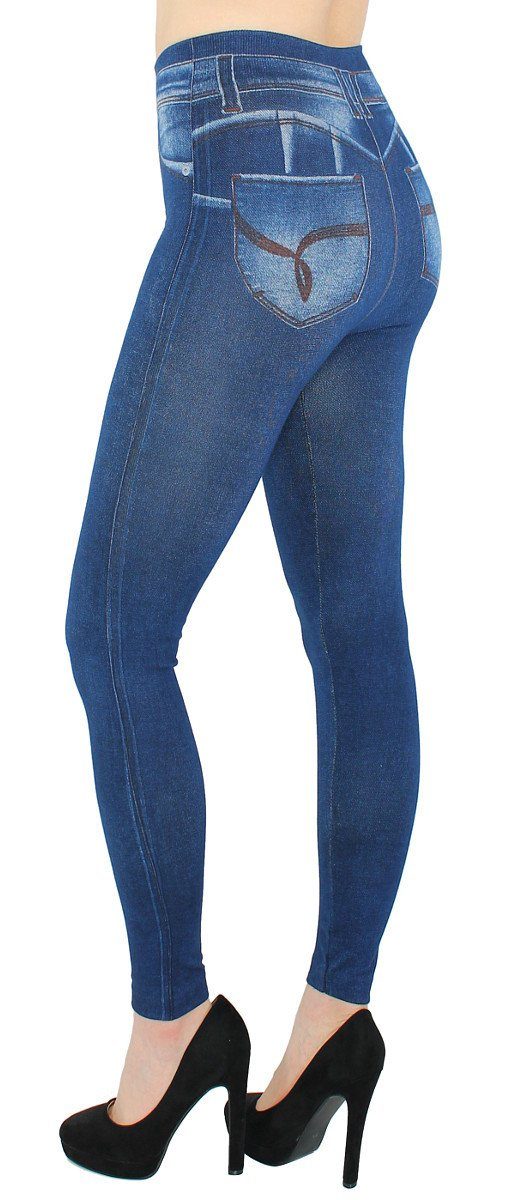 dy_mode Jeggings Damen Leggings in Jeans günstig online kaufen