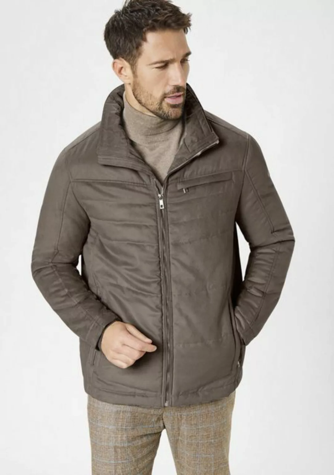 S4 Jackets Winterjacke Pegasus Classic Fit mit Micro Suede wasserabweisend günstig online kaufen