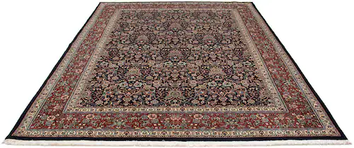 morgenland Wollteppich »Moud Blumenmuster Nero 271 x 203 cm«, rechteckig, U günstig online kaufen