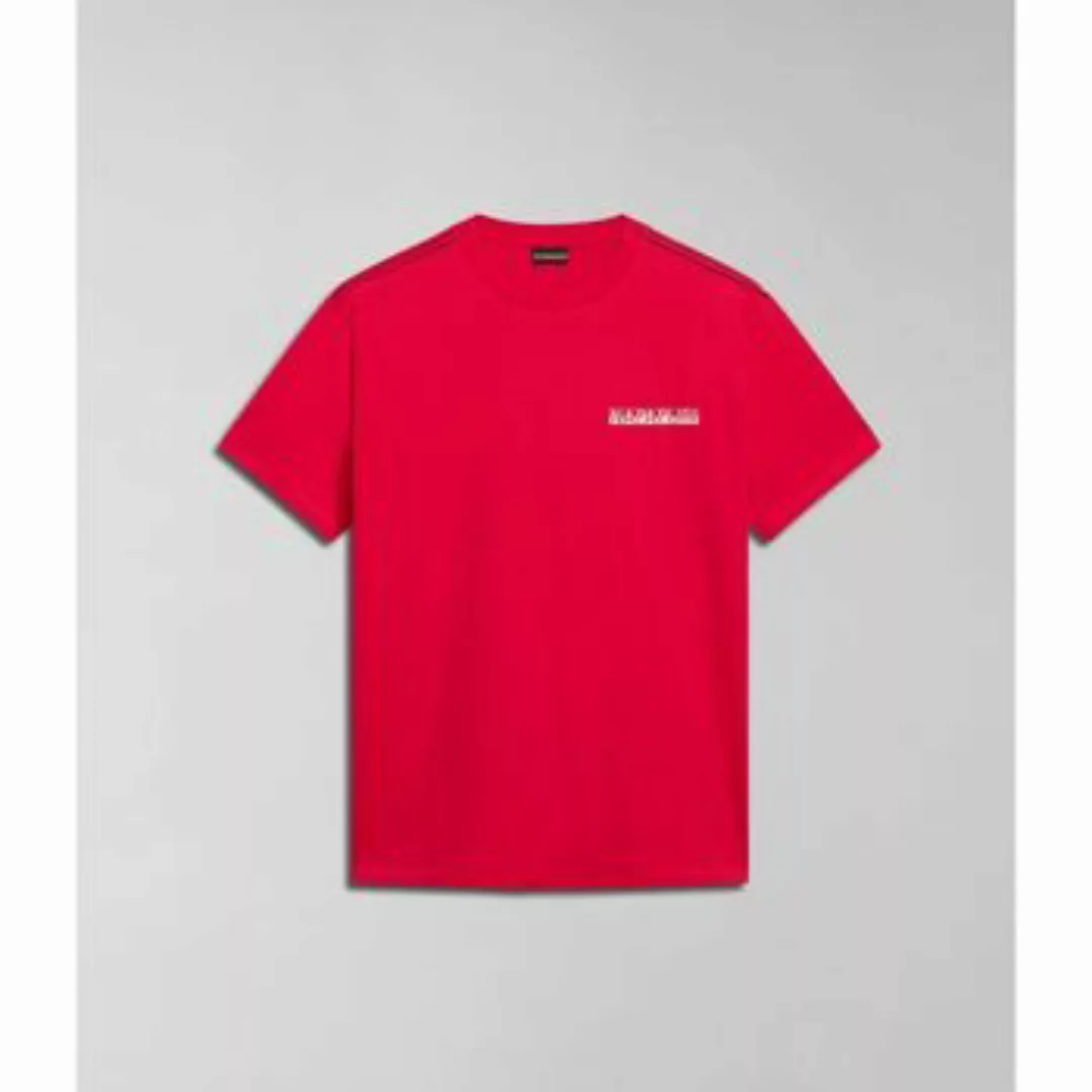 Napapijri  T-Shirts & Poloshirts S-GRAS NP0A4HQN-R25 RED BARBERRY günstig online kaufen